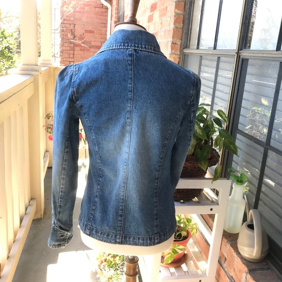 QPD Denim Beautiful Blue Jean Jacket/Blazer - Picture 5 of 7